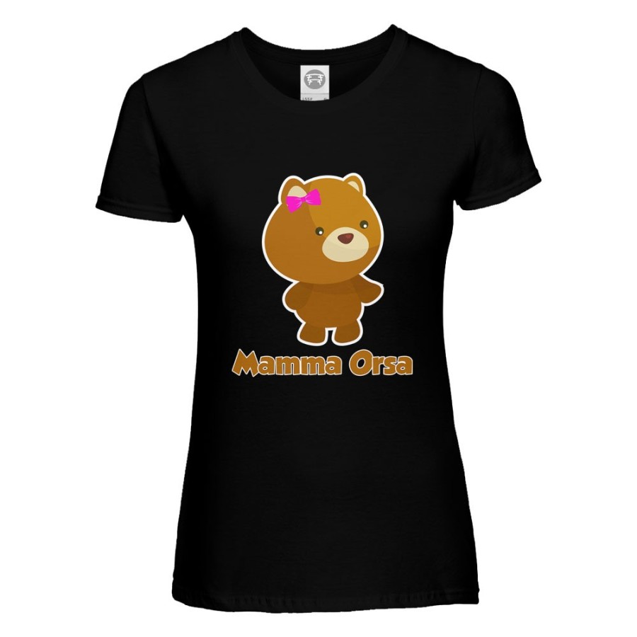 T-shirt donna mamma orsa Per la mamma
