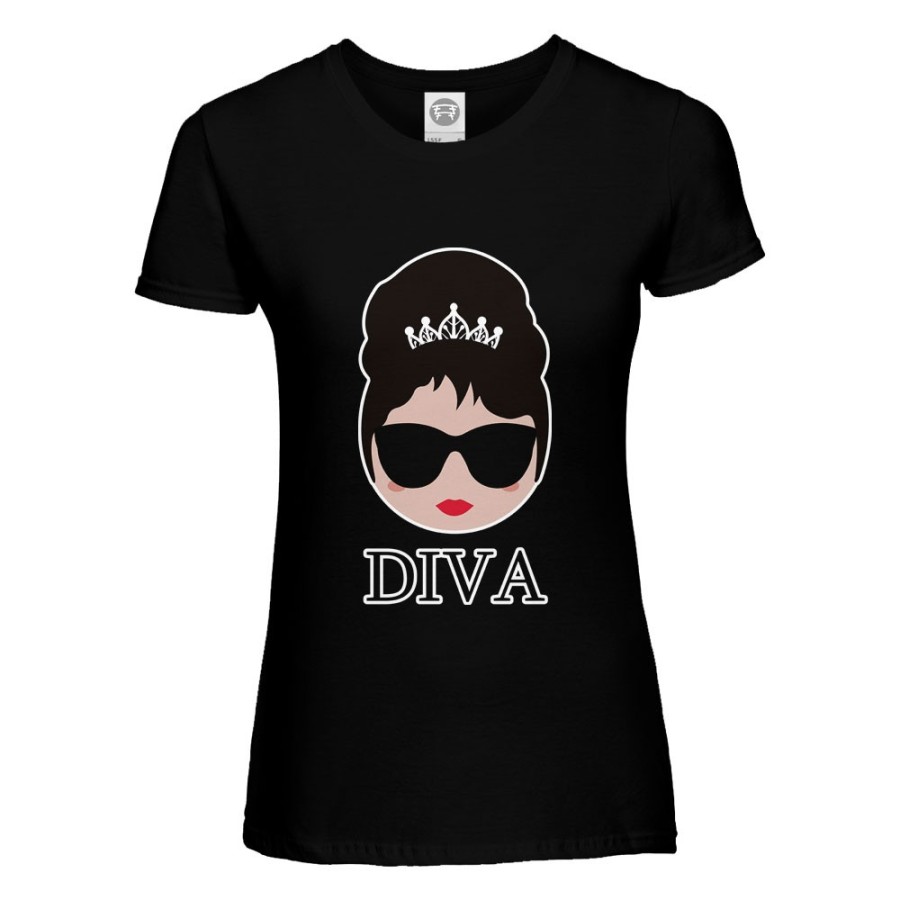 T-shirt donna diva Per la mamma