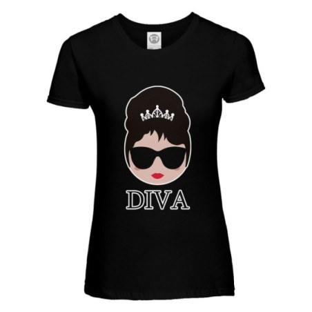 T-shirt donna diva Per la mamma