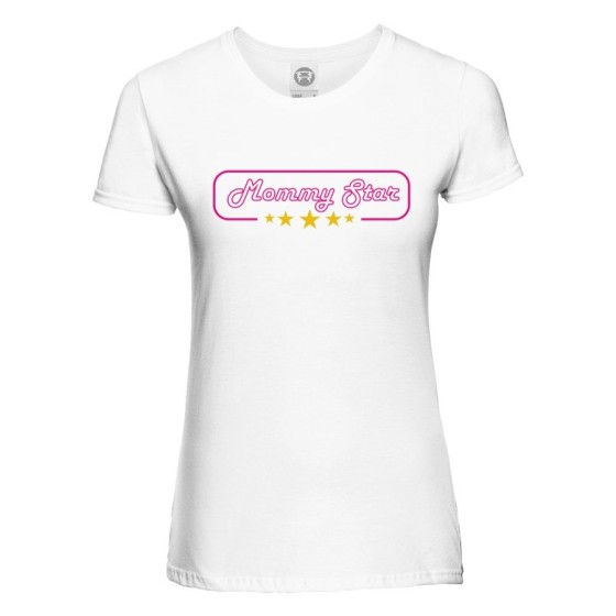 T-shirt donna mommy star Per la mamma