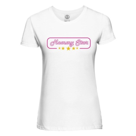 T-shirt donna mommy star Per la mamma