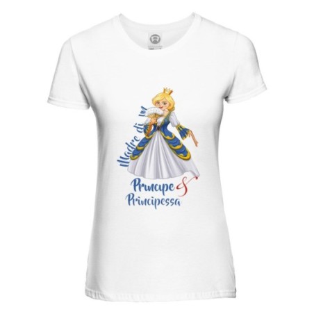 T-shirt donna madre di un principe e principessa royal