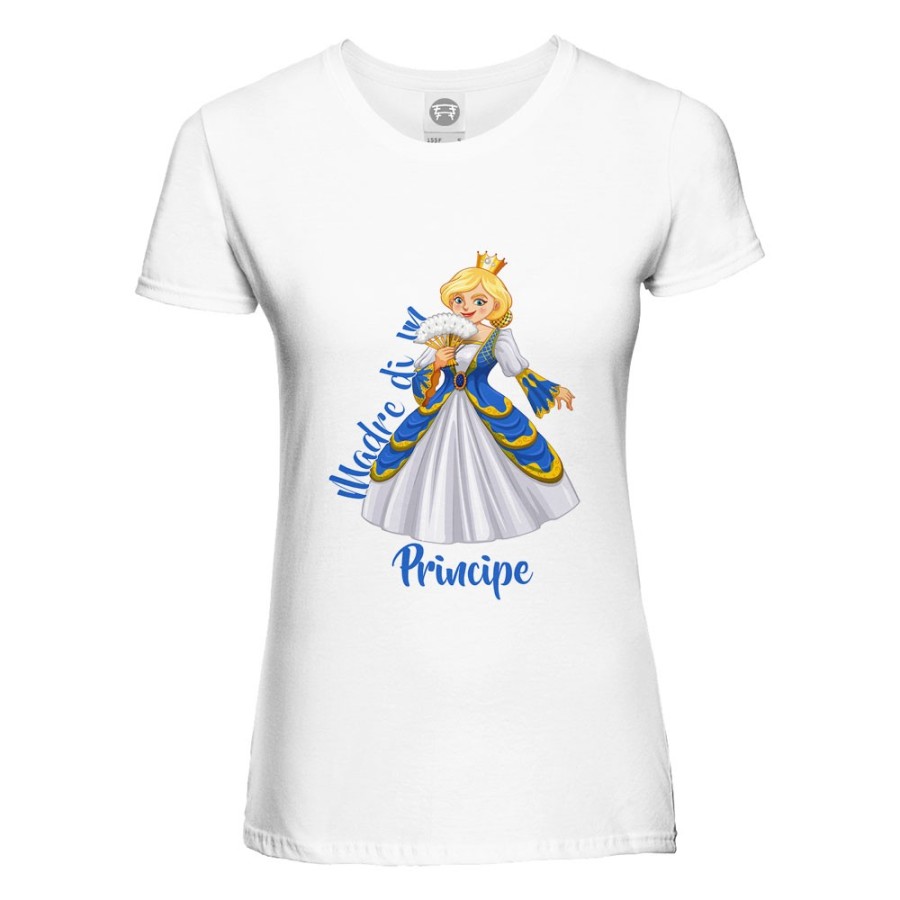 T-shirt donna madre di un principe e principessa royal Per la mamma
