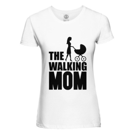 T-shirt donna the walking mom