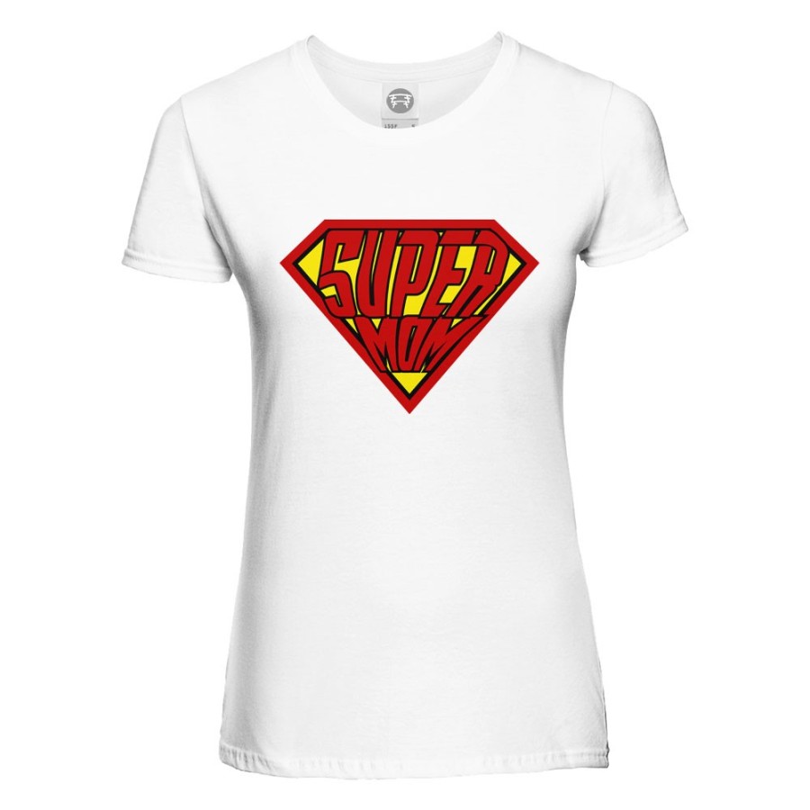 T-shirt donna super mom Per la mamma