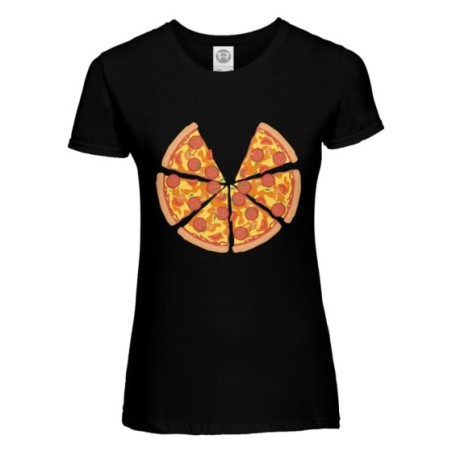 T-shirt donna pizza