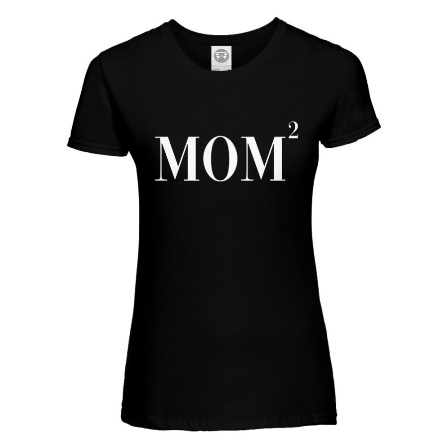 T-shirt donna mom al quadrato Per la mamma