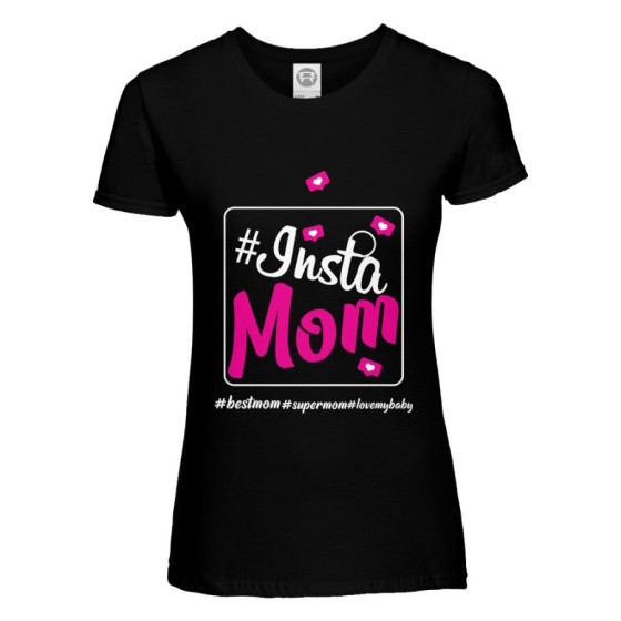 T-shirt donna insta mom Per la mamma