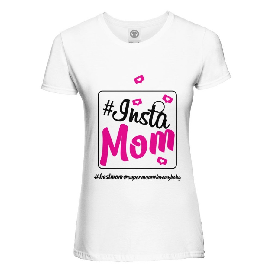 T-shirt donna insta mom Per la mamma
