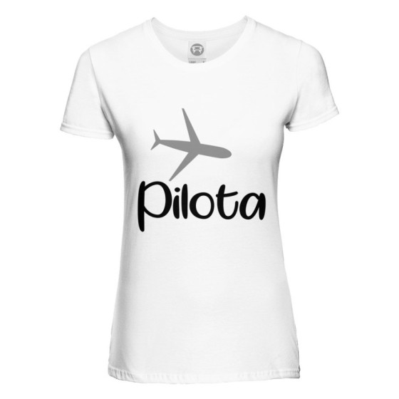 T-shirt donna pilota Per la mamma