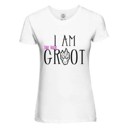 T-shirt donna i am the real groot Per la mamma