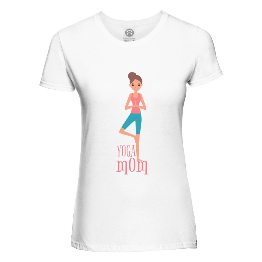 T-shirt donna yoga mom Per la mamma