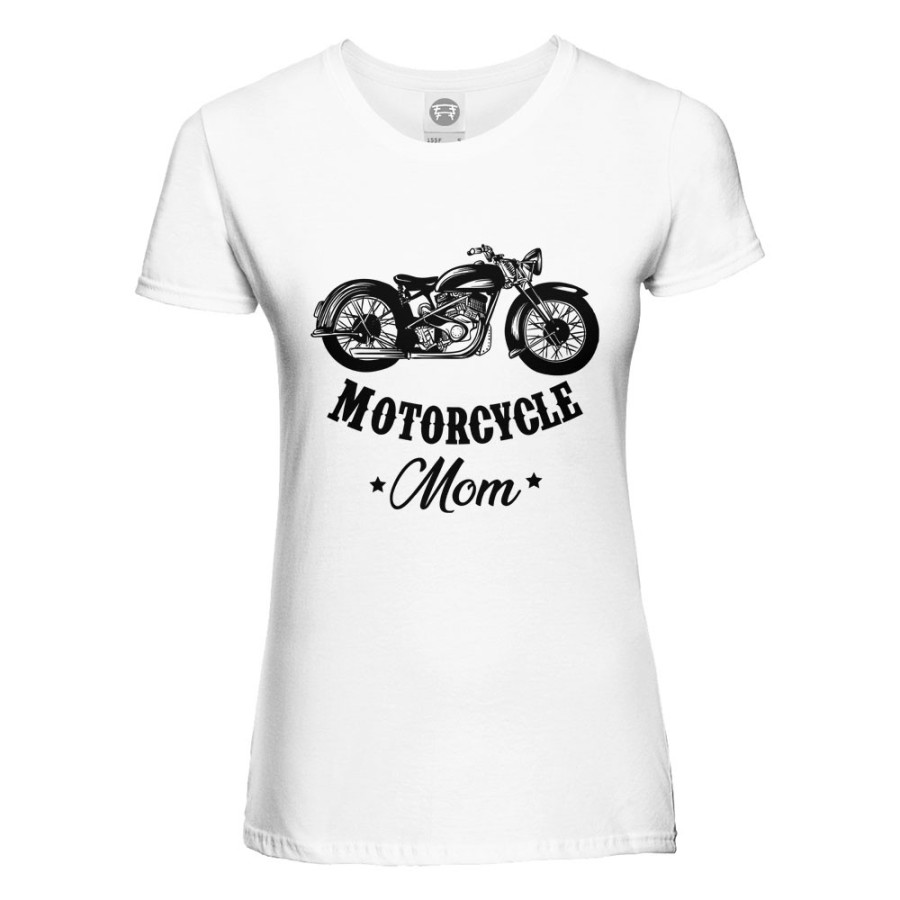 T-shirt donna motorcycle mom Per la mamma