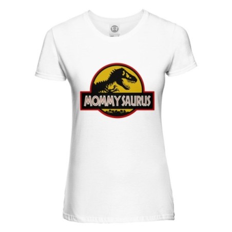 T-shirt donna mommy saurus jurassic Per la mamma