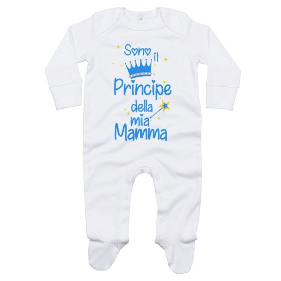 Tutina neonato sono il principe della mia mamma la principessa della mia mamma Per la mamma
