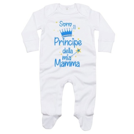 Tutina neonato sono il principe della mia mamma la...