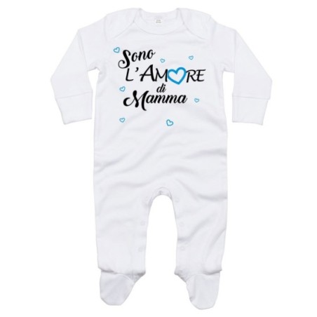 Tutina neonato sono l'amore di mamma