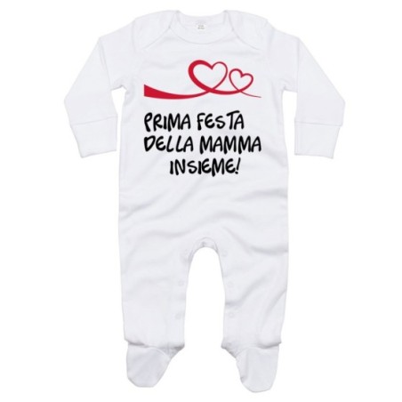 Tutina neonato prima festa della mamma insieme