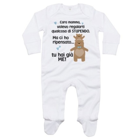 Tutina neonato mamma volevo regalarti qualcosa di...