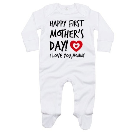 Tutina neonato happy first mother's day i love you mommy