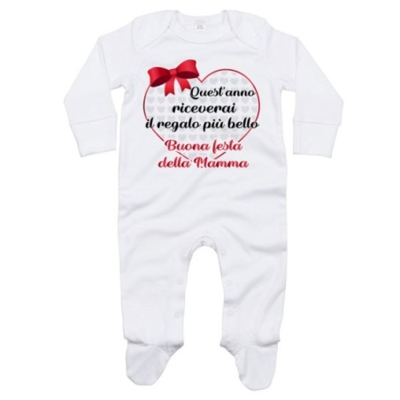 Tutina neonato quest'anno riceverai il regalo più bello...