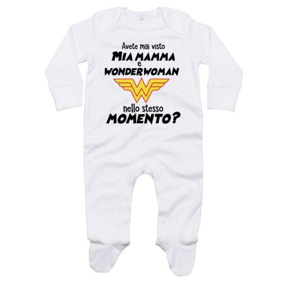 Tutina neonato avete mai visto mio mamma e wonderwoman nello stesso momento? Per la mamma