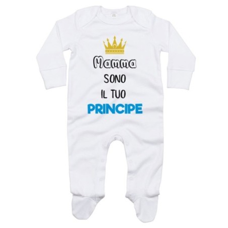 Tutina neonato mamma sono il tuo principe