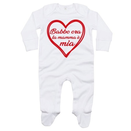 Tutina neonato mamma ora babbo è mio