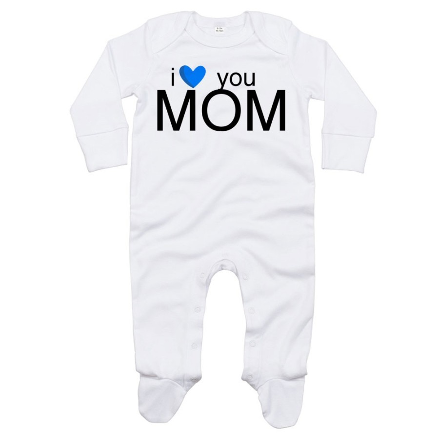 Tutina neonato i love you mom Per la mamma