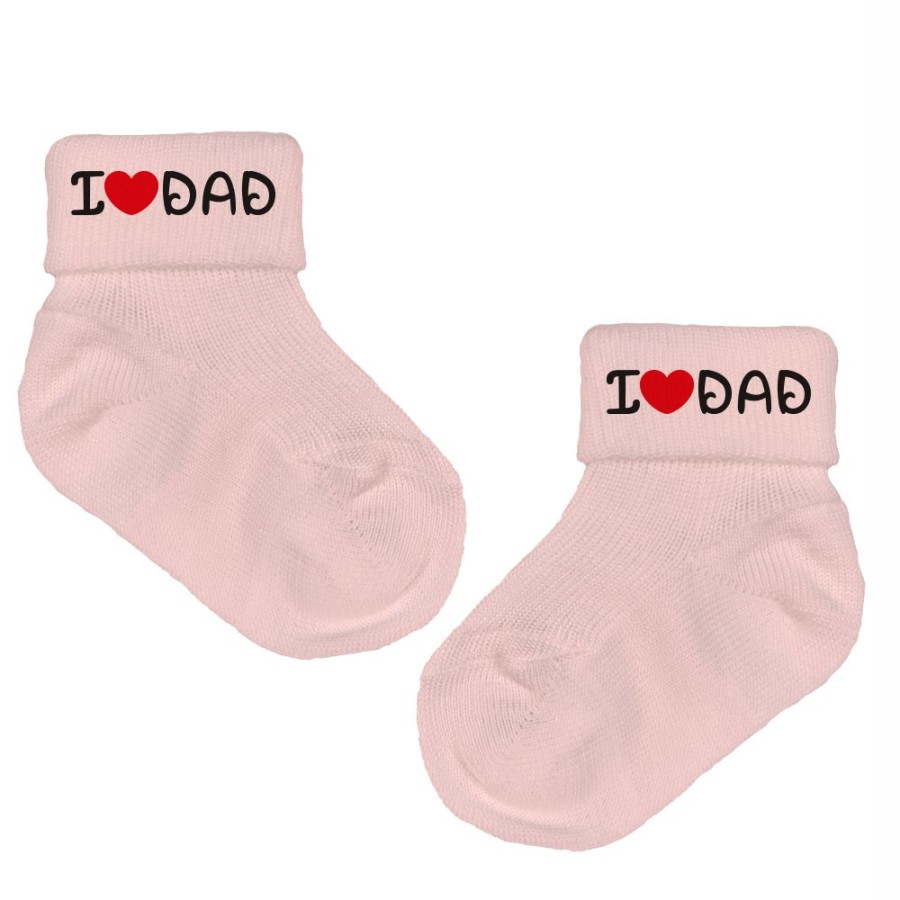 Calzini neonato i love mom Per la mamma