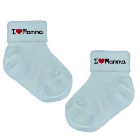 Calzini neonato i love mamma