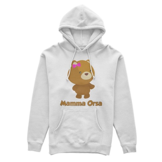 Felpa donna mamma orsa Per la mamma