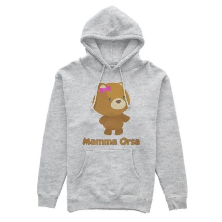Felpa donna mamma orsa Per la mamma