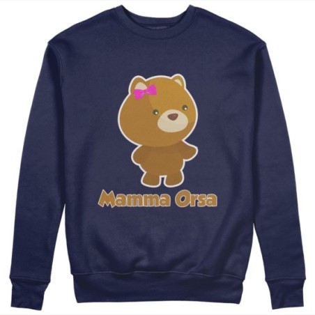 Felpa donna mamma orsa Per la mamma