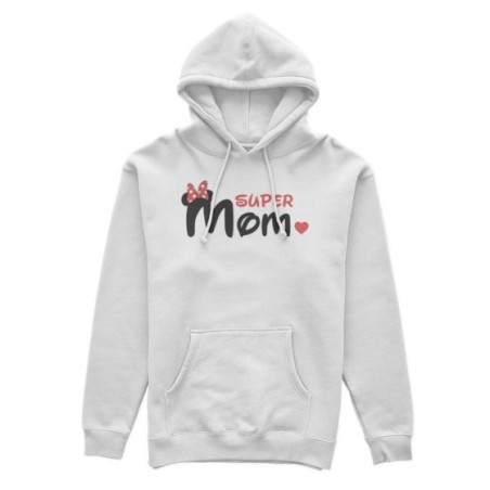 Felpa donna super mom minnie Per la mamma