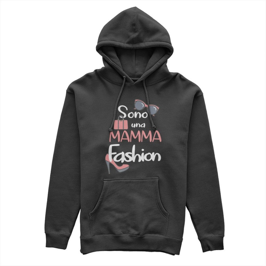 Felpa donna sono una mamma fashion Per la mamma