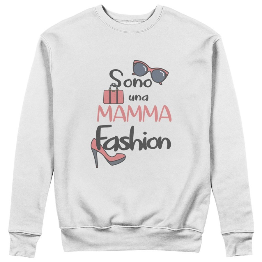 Felpa donna sono una mamma fashion Per la mamma