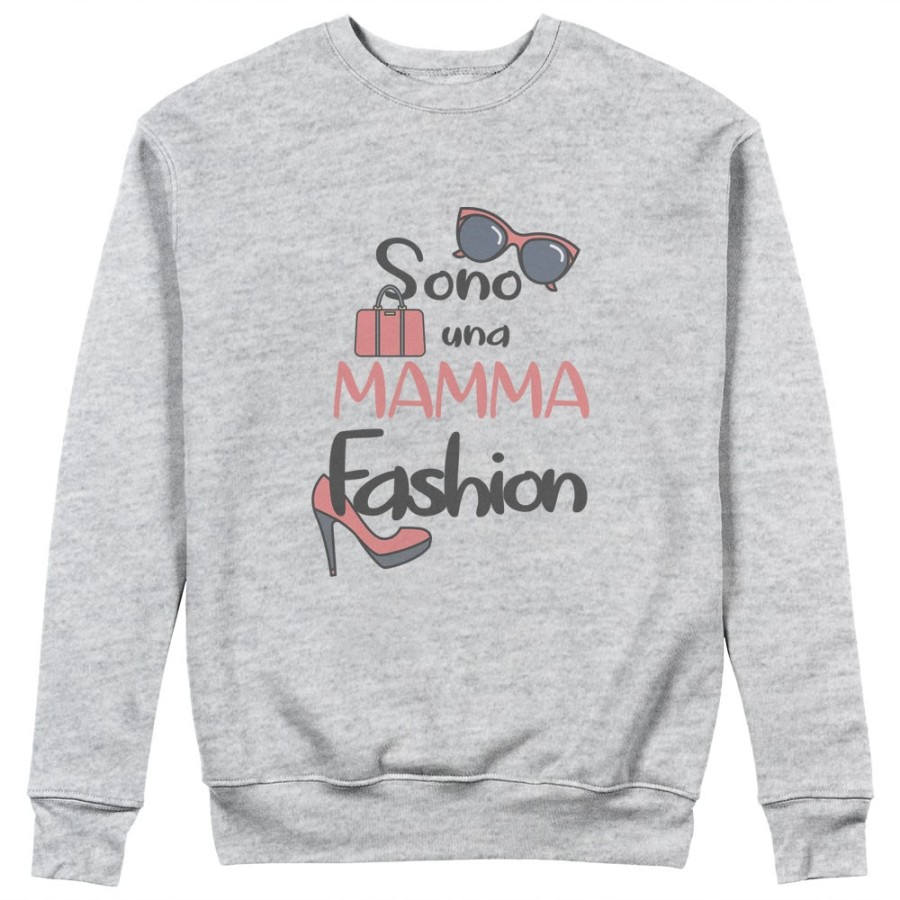 Felpa donna sono una mamma fashion Per la mamma