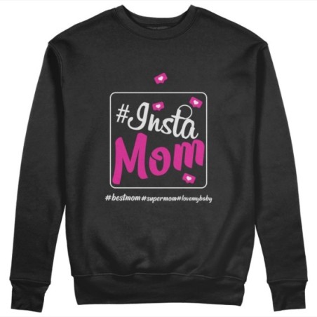 Felpa donna insta mom Per la mamma
