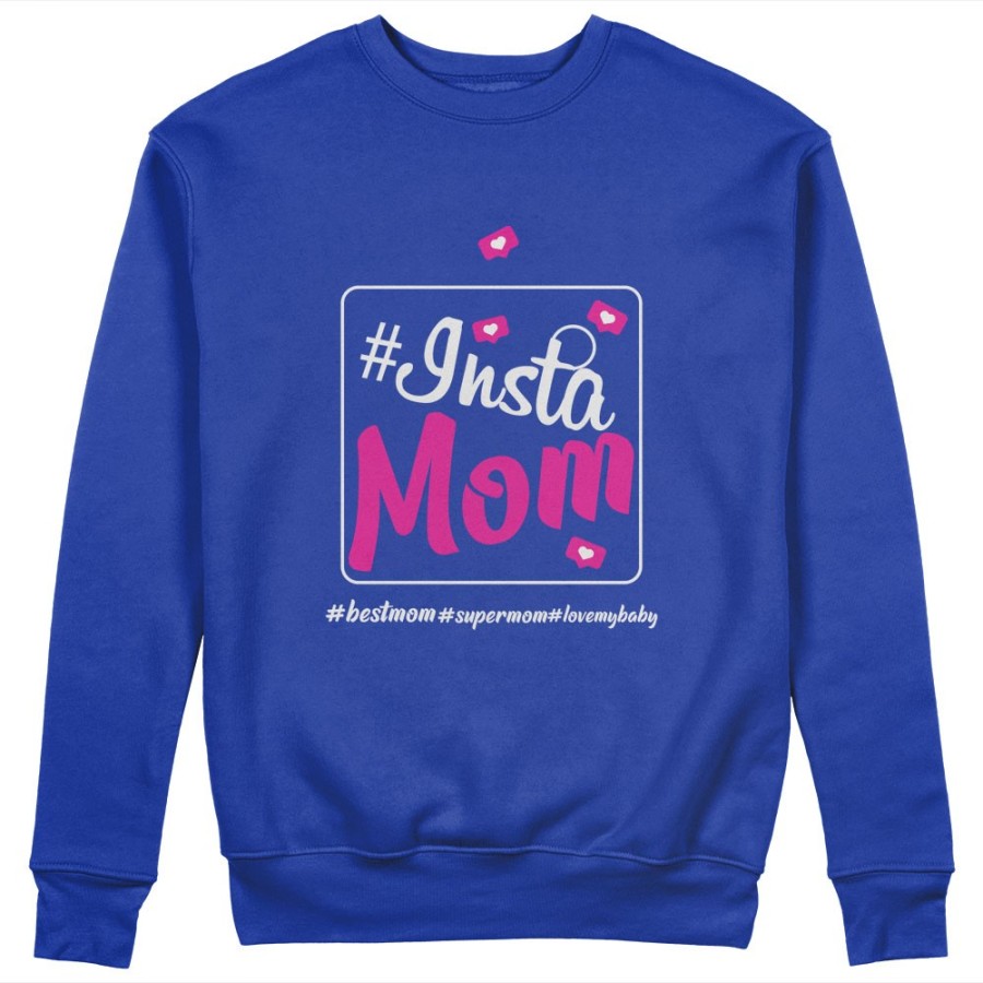 Felpa donna insta mom Per la mamma
