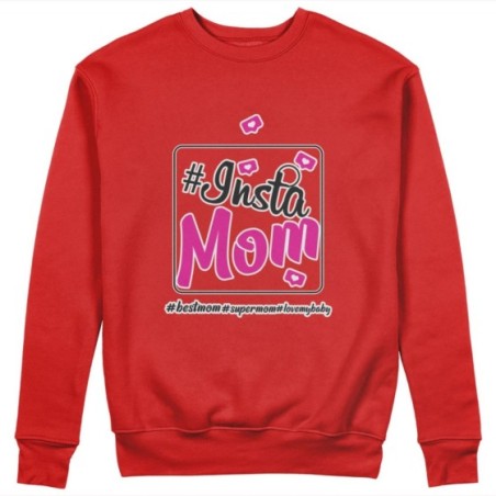 Felpa donna insta mom Per la mamma