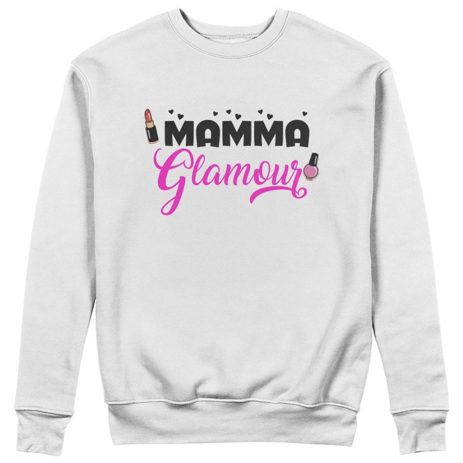 Felpa donna mamma glamour Per la mamma