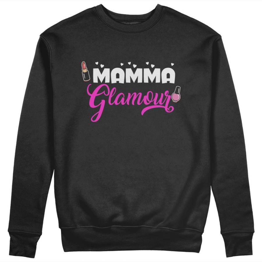 Felpa donna mamma glamour Per la mamma