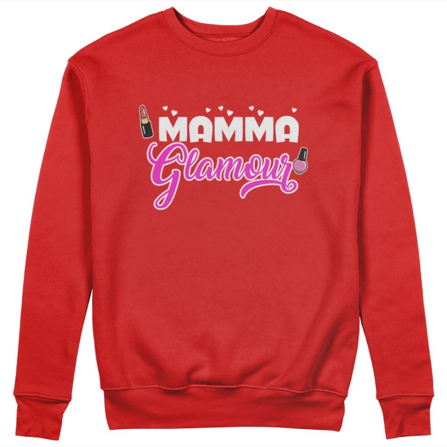 Felpa donna mamma glamour Per la mamma