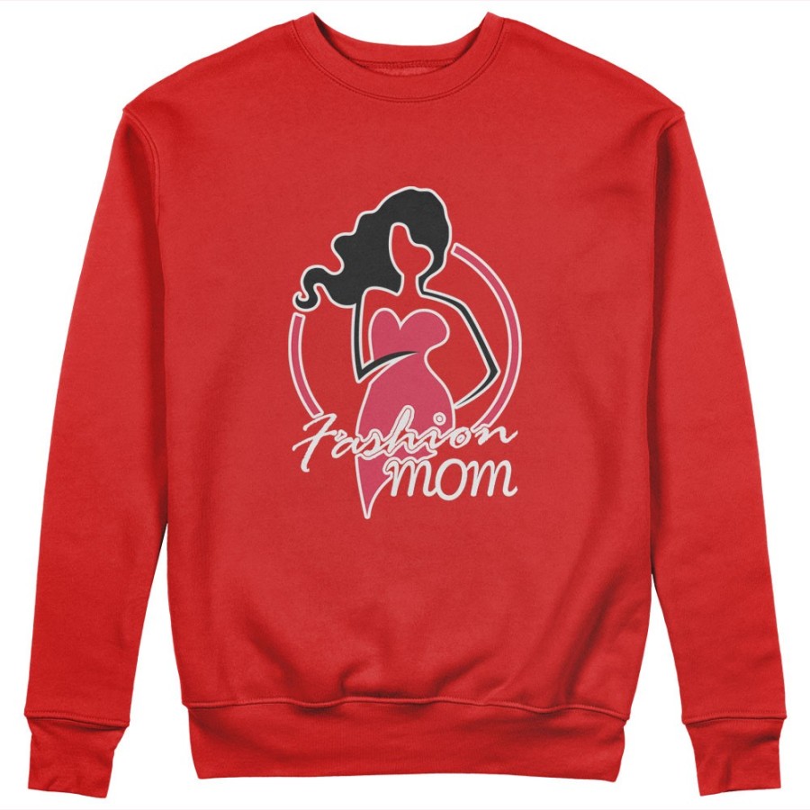Felpa donna fashion mom Per la mamma
