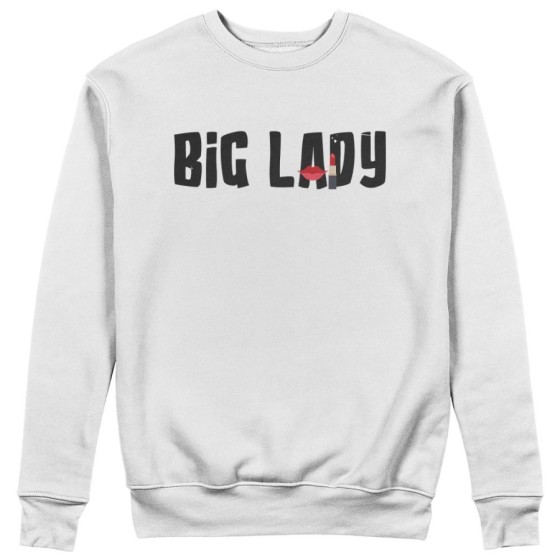 Felpa donna big lady Per la mamma