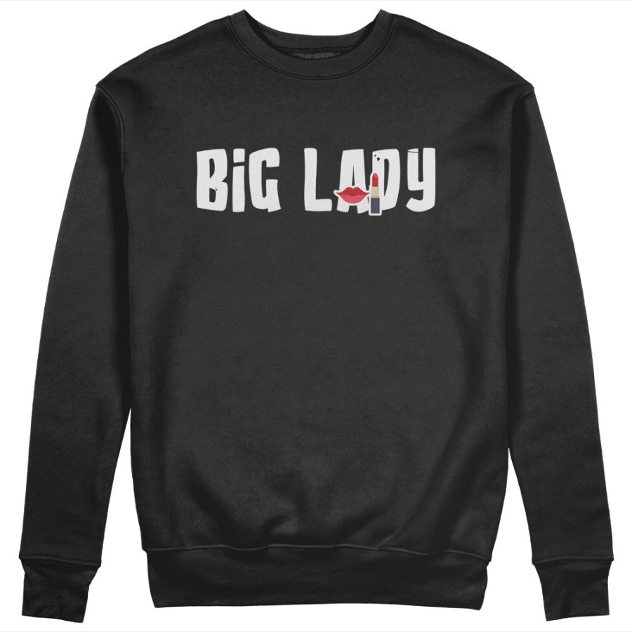Felpa donna big lady Per la mamma