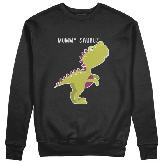 Felpa donna mommy saurus Per la mamma