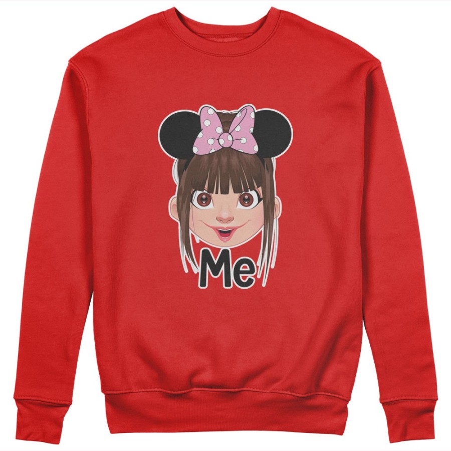 Felpa donna me minnie mouse  Per la mamma