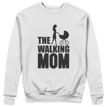 Felpa donna the walking mom Per la mamma